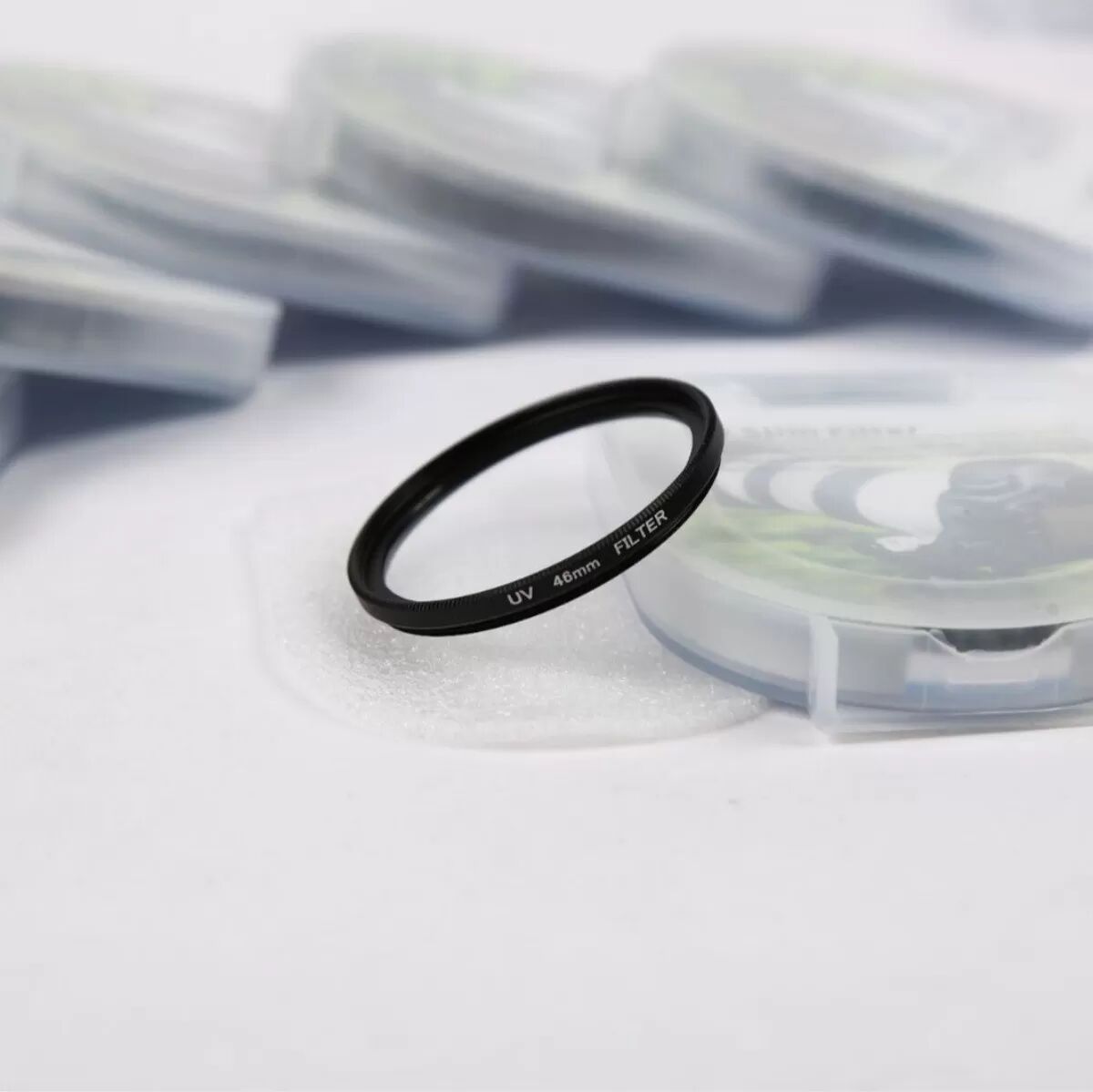 INF Filtre UV HD MC 55mm - Verre optique PC+AGC, protection antipoussière et anti-empreintes pour appareils photo hybrides et