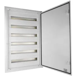 Verteilerkasten IP54 DARP-144 6x24 Unterputz Alutür Unterverteiler Sicherungskasten E-P 9.624
