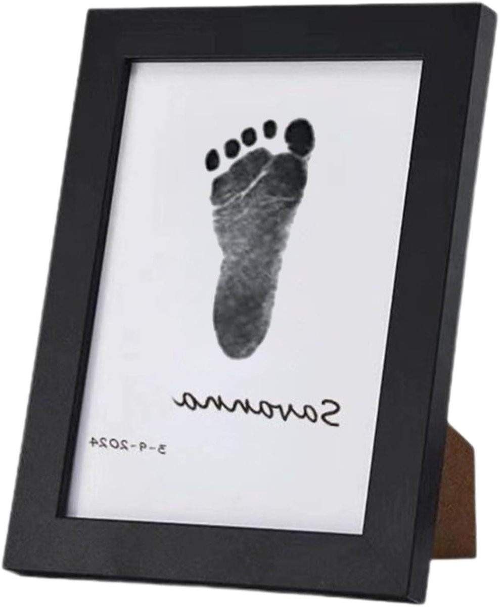 Aandenken Huisdier Pootafdruk Kit - Houtkleur - 14,7 x 10,9 cm