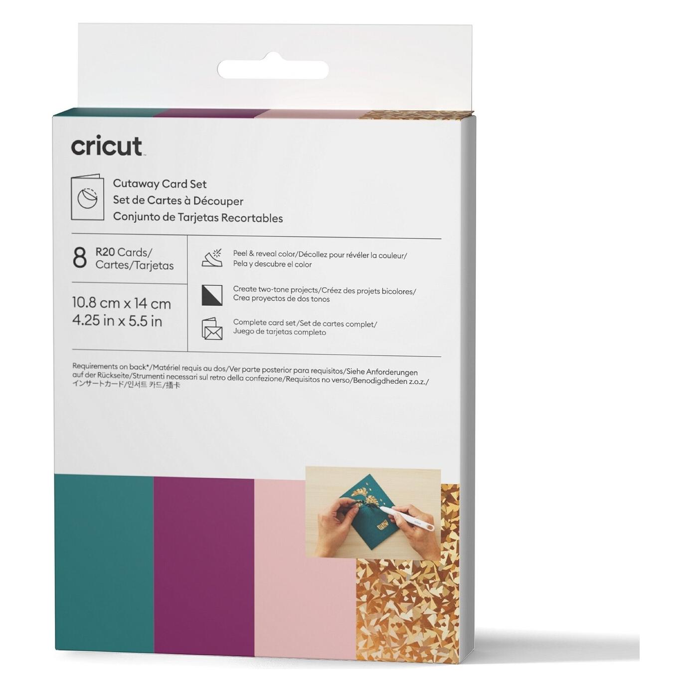 Cricut Cut-Away Cards Corsage R20 10,8 cm x 14 cm 8-pack (P) (24 Stk.) (2011955)