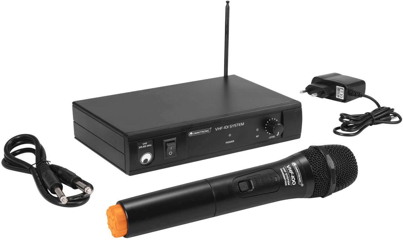 Omnitronic Vhf-101 Funkmikrofon-System 212.35mhz