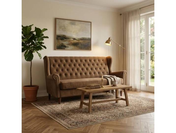 Family Meble Schlafsofa Diana Crystal – Aura 104