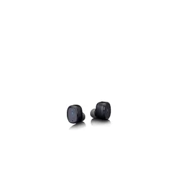 Lenco In-Earphones (4 h, Kabellos), Kopfhörer, Schwarz