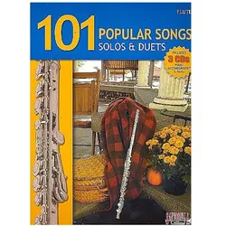 101 popular Songs (+ 3 CD/'s): for 1-2 flutes score, Fachbücher von Jonathan Robbins