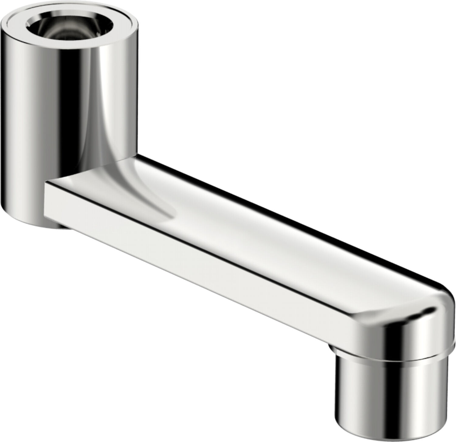 Auslauf HANSACLINICA Ausladung 100mm, schwenkbar, chrom (290016)