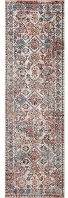 Alexander Home Penelope Distressed Botanical Oriental Area Rug