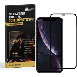1x 9H Hartglas für iPhone X Panzerfolie Displayschutz Schutzglas Schwarz KLAR Panzerglas Schutzfolie