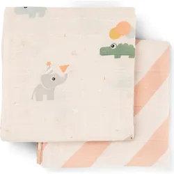 Celebration Stoffwindeln 65 x 65 cm, rosa, 2 St.