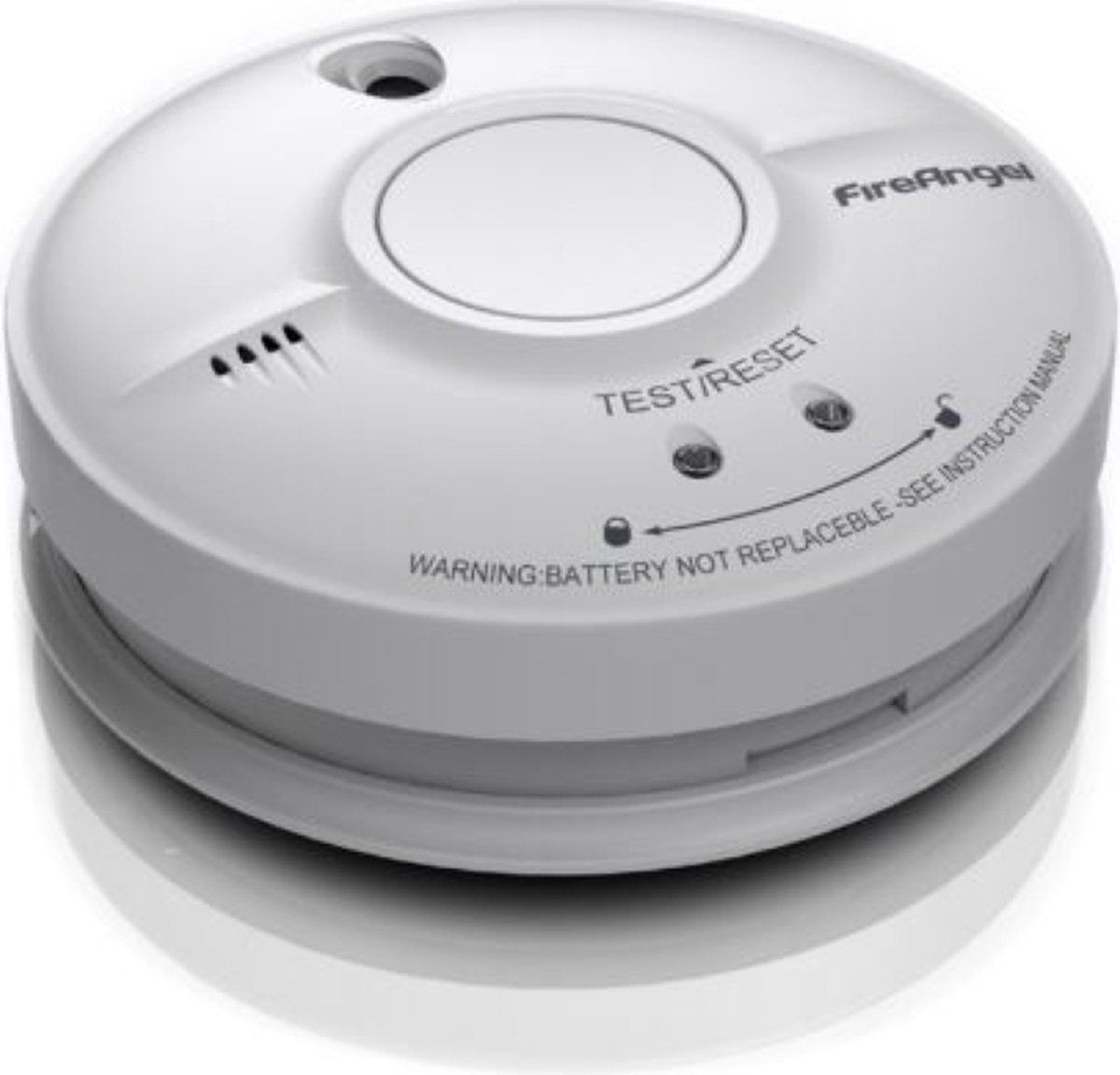 FireAngel SW10-EUT Rookmelder 230V met 10 jaar backup batterij - Blauw