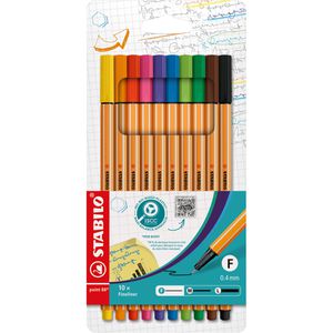 Stabilo Point 88 10er Etui 8810 Fineliner