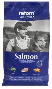 Retorn Ração Natural Para Cães De Salmão Small Bite 500g