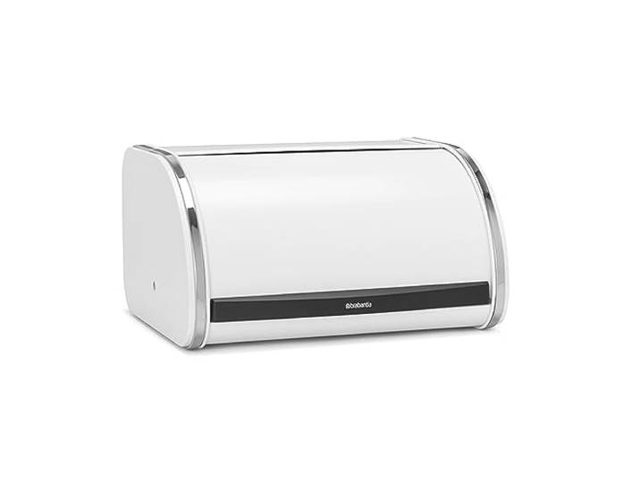 Brabantia Boîte à Pain avec Couvercle Coulissant\, Medium - White