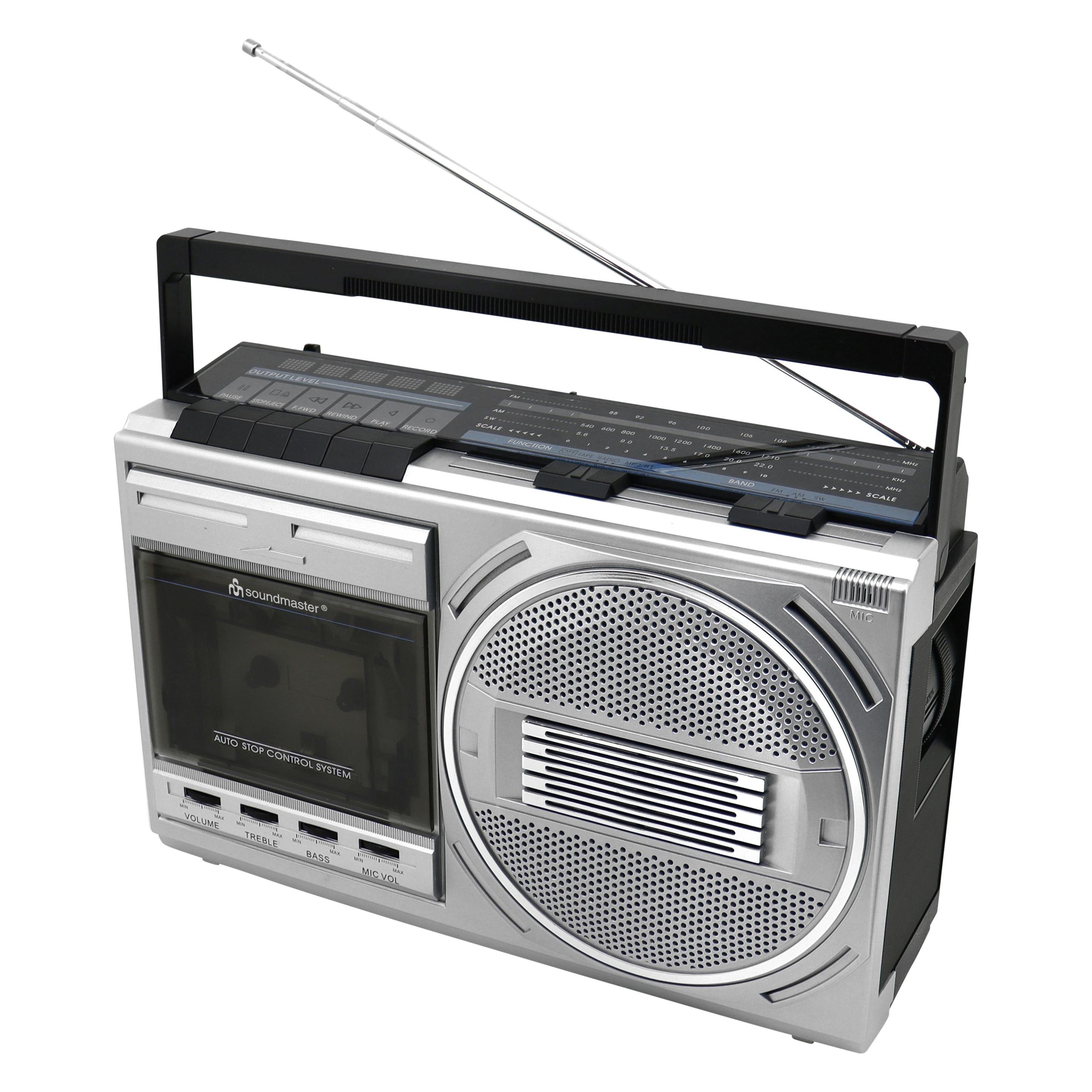 Soundmaster Retro Radio Recorder (FM, MW, Bluetooth) (RR20SI)