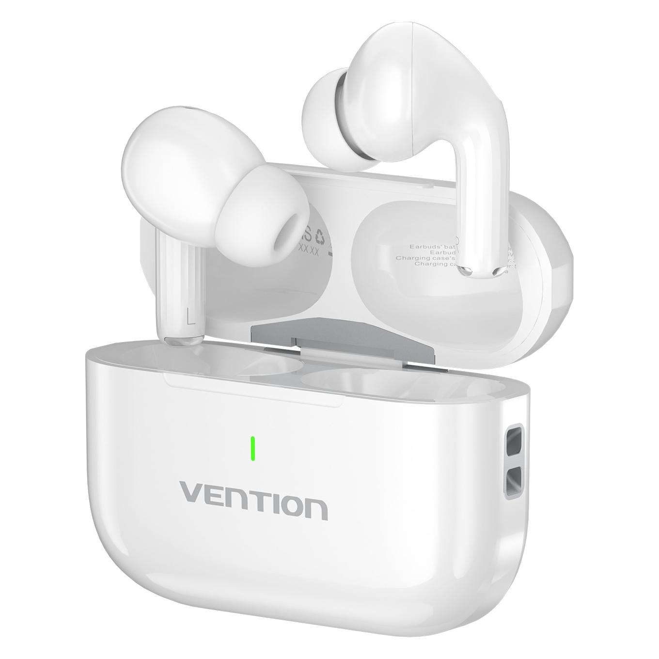 Vention Headset Wrl Echo Lite E11 Plus/White Nbvw0-Plus (Kabellos, USB-C) (NBVW0-PLUS)