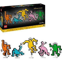 LEGO ART 31216 Keith Haring – Tanzende Figuren Bausatz, Mehrfarbig