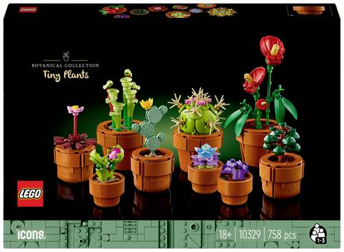LEGO Botanicals Tiny Plants Home & Living Spielwaren Kreativ- & Lernspielzeug