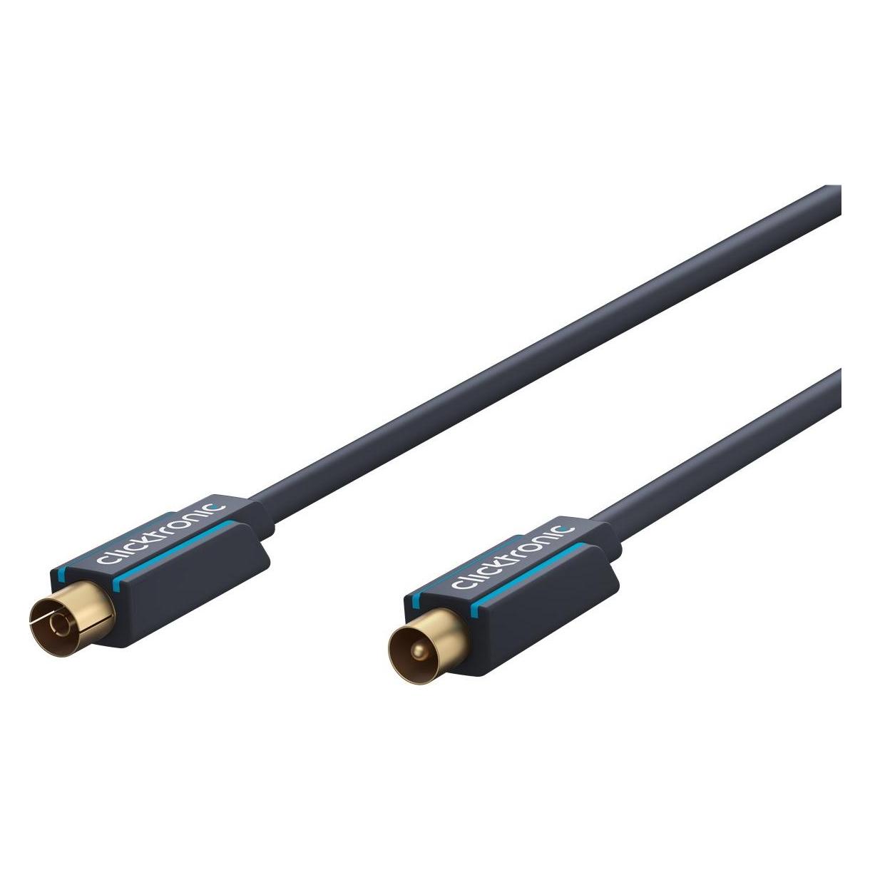 clicktronic Antennenkabel (95 dB, Antennenkabel) (70399)