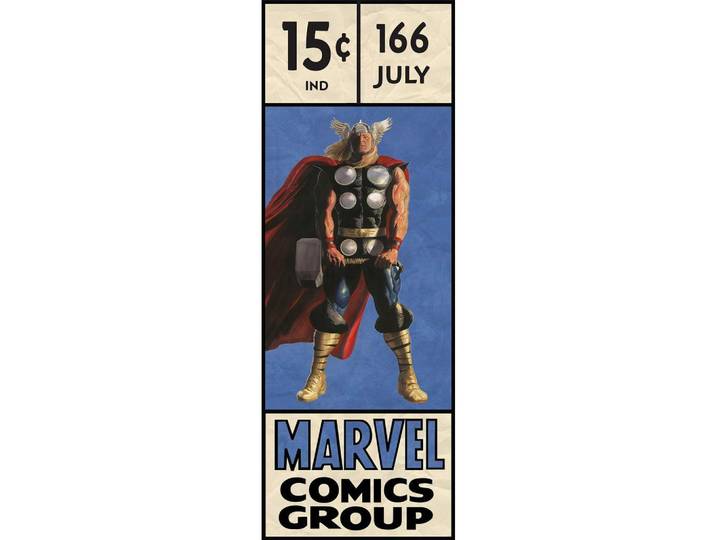 FOTOTAPETE THOR RETRO COMIC BOX