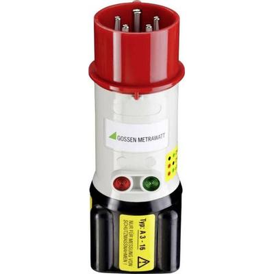 Gossen Metrawatt A3-16 Messadapter CEE-Stecker 16A 5polig - Buchse 4mm