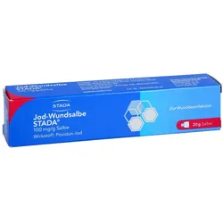 Jod-wundsalbe Stada 100 Mg/g 20 g