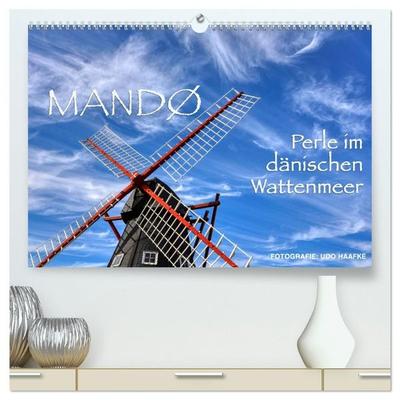 Mandø - Perle im dänischen Wattenmeer (hochwertiger Premium Wandkalender 2027 DIN A2 quer), Kunstdruck in Hochglanz
