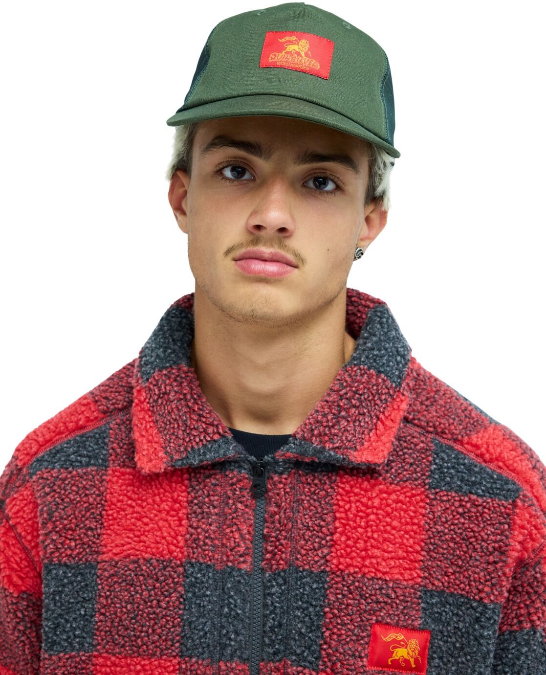 Snapback Cap QUIKSILVER "Bob Marley Drifter", Herren, grün (grape leaf), Obermaterial: 100% Baumwolle., Caps Snapback Cap
