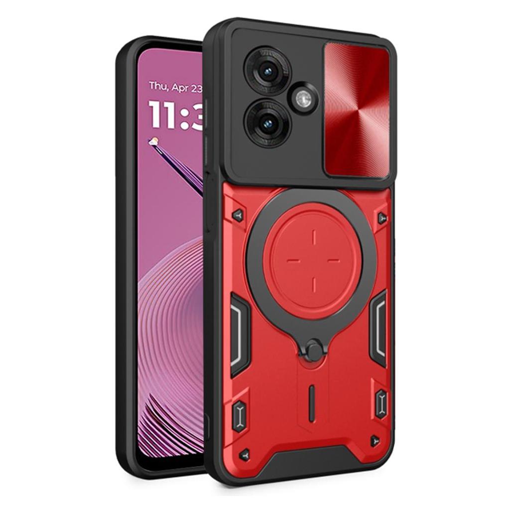 Techsuit - CamGuard Pro - Motorola Moto G55 - Red (Motorola Moto G55) (56362142)