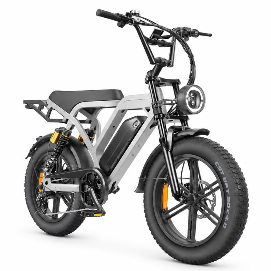 E7 2.0 E-Bike 20 Zoll 48V 15Ah Akku (60km), Shimano 7-Gang, Vollfederung, Hydraulische Scheibenbremsen