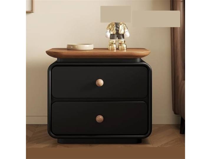 YANG11FAN Vielseitig Leichter, luxuriöser Nachttisch aus Massivholz for das Schlafzimmer(XS)