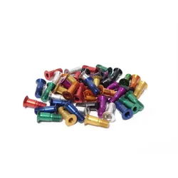 Schaltwerkröllchenschraube Aluminium M5x14,2 | farbig lila