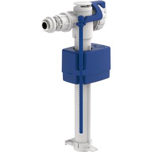 Kirchhoff Füllventil Universal-Schwimmerventil, 3/8 Zoll, für Aufputz-& Unterputz-Spülkästen, Anschluss seitlich & unten