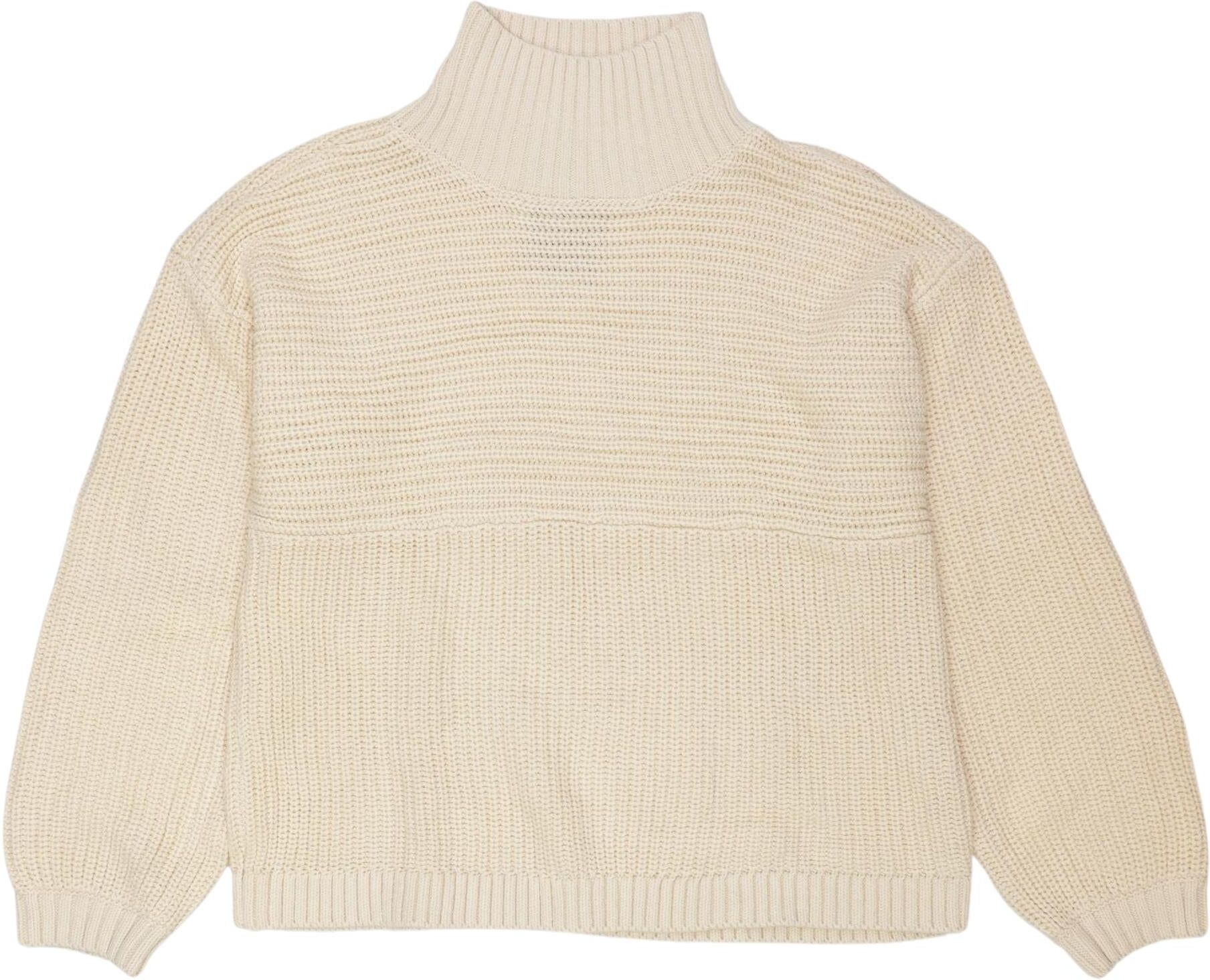 S. Oliver Mädchen Pullover, Cremeweiß, Gr. EU 164, Synthetik - Second Hand