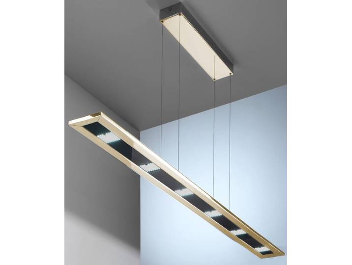 EVOTEC LED Pendelleuchte DESIGNLINE , Energieeffizienz: E, grau (nickelfarben), 6, H: 1,1cm, Leuchten, LED Hängelampe, LED Hängeleuchte, Farbwechsel, LED Pendelleuchte
