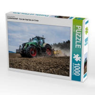 CALVENDO Puzzle Landwirtschaft - Von der Saat bis zur Ernte 1000 Teile Lege-Größe 64 x 48 cm Foto-Puzzle Bild von Simon Witt