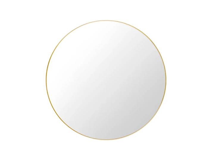 GUBI Gubi Spiegel Polished brass