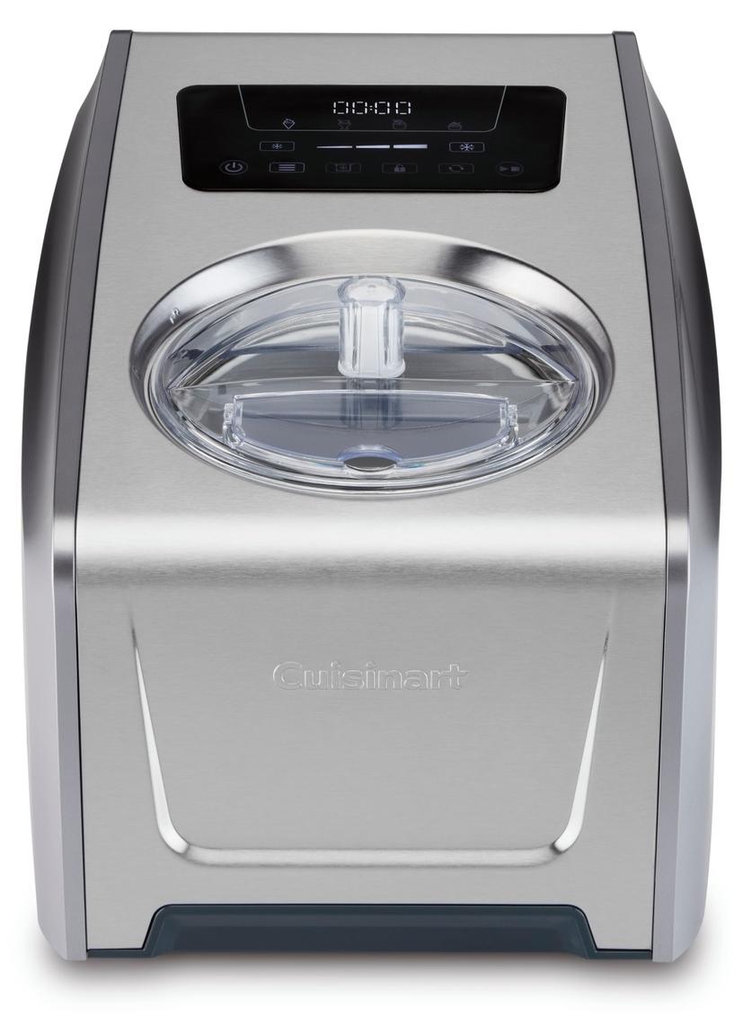 Cuisinart ICE150E, Kompressor Eismaschine, 1,5 l, Edelstahl, 90 min, LED, 360 mm