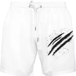 PLEIN SPORT Badehose, Größe XS in Weiß 0102