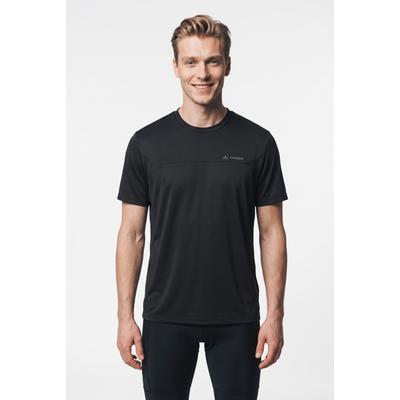 Radtrikot VAUDE "SE ME FELLING TRIKOT", Herren, Gr. XL, schwarz, Obermaterial: 100% Polyester, Trikots, für Radsport, sportlicher Stil