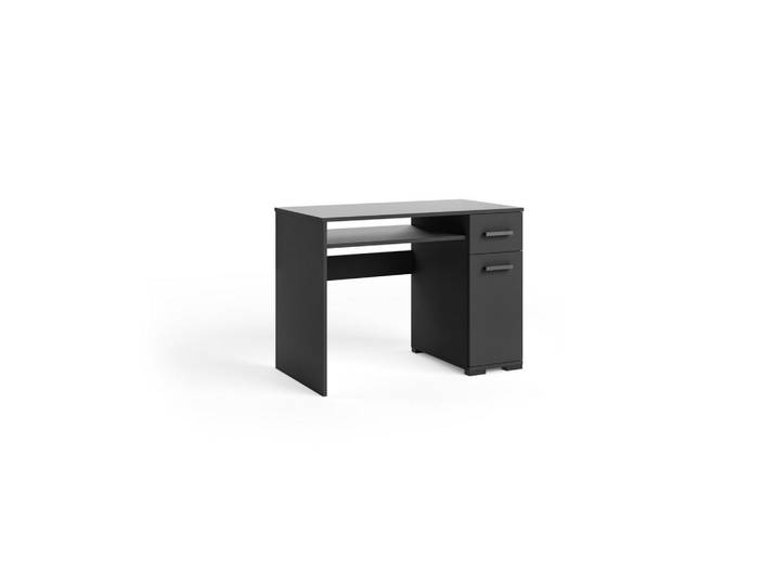 SCHREIBTISCH ALBANO 90x56x75 cm Bürotisch Computertisch, Schwarz