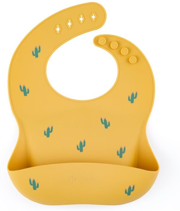 Petite&Mars Take&Match 6m+ bavoir Ochre Cacti 1 pcs