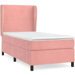vidaXL, Boxspringbett, Jaiden (Block mit Quadraten) (90 x 190 cm)
