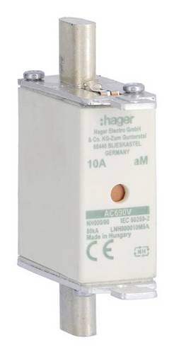 Hager LNH000010M6A NH-Sicherung 10A 3St.