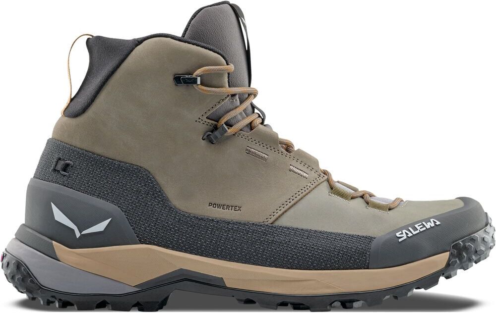 Salewa puez leather mid powertex bota trekking hombre Beige (41)
