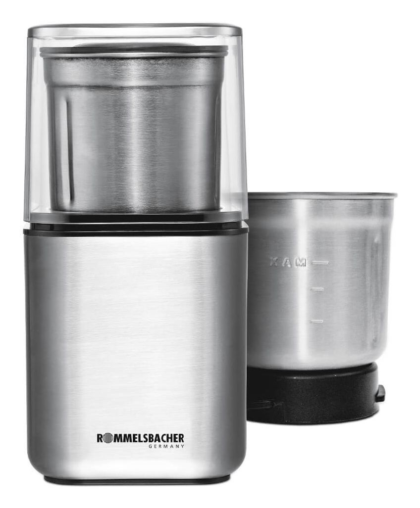Rommelsbacher EGK200 Kaffeemühle für 70 g 200 W (Edelstahl) EGK 200