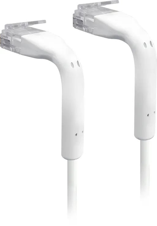 Ubiquiti Networks Ubiquiti UniFi RJ45 Patchkabel 8 m Weiß – Cat6 Ethernet Netzwerkkabel für Gigabit-Netzwerke (U-Cable-Patch-8M-RJ45)