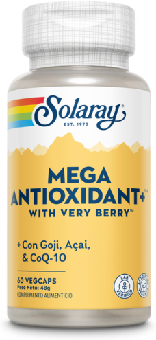 Solaray Antiox Mega Multi 60 Cápsulas Vegetales