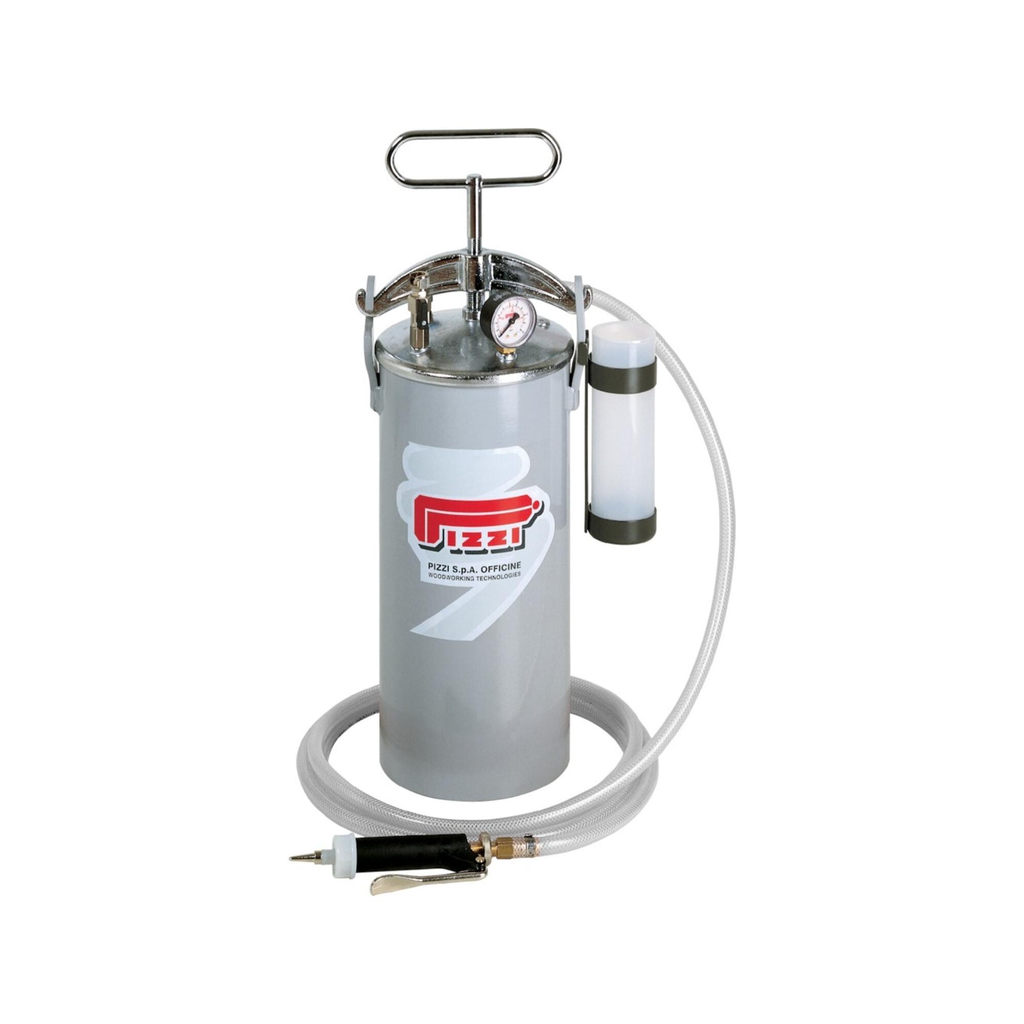 Leimbehälter 8kg m. Pistole Typ 0002 ; PGS (9001)