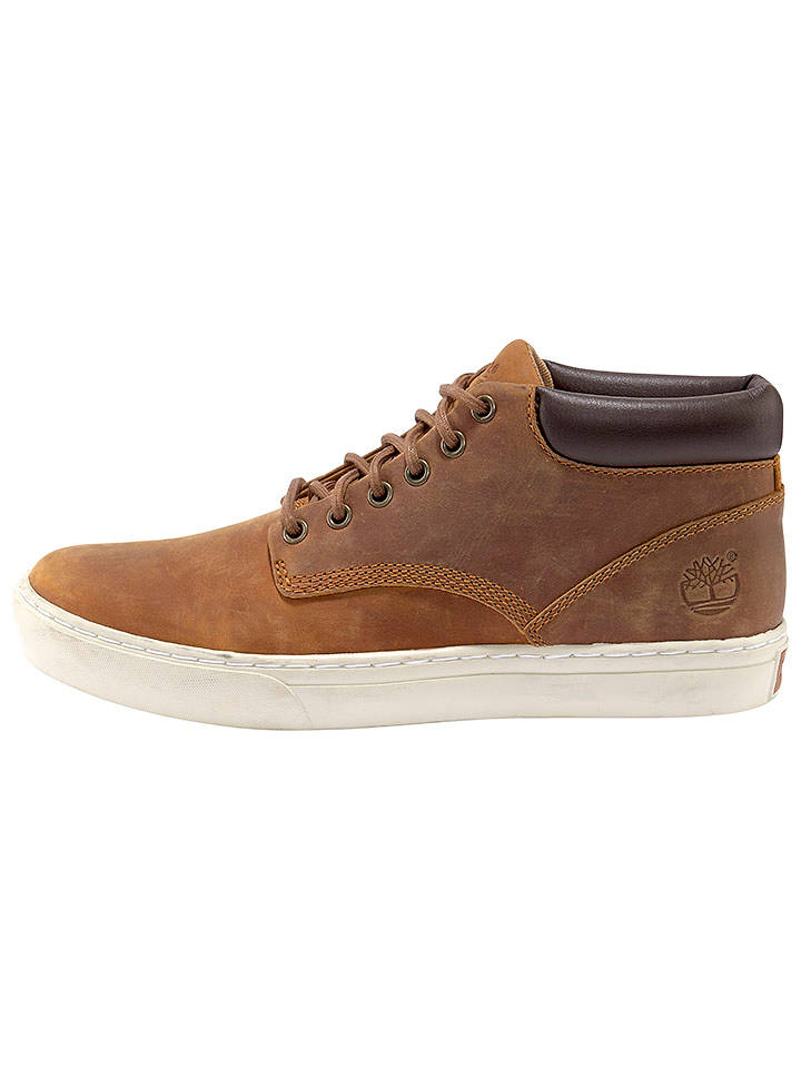 Timberland Leder-Sneakers "Adventure 2.0" in Hellbraun/ Braun - 41