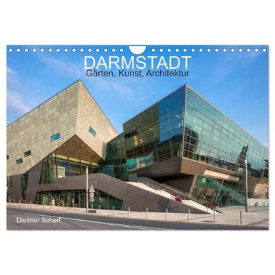 Darmstadt – Gärten, Kunst, Architektur (Wandkalender 2027 DIN A4 quer), CALVENDO Monatskalender