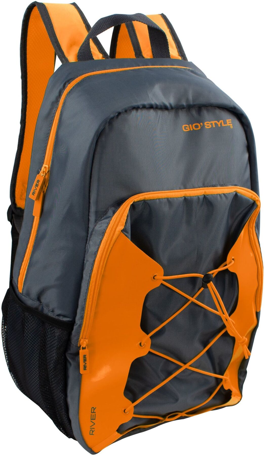 Zaino termico Giò Style 2305371 RIVER Large Grigio e Arancio